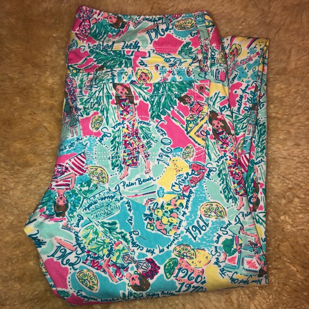 Lilly Pulitzer Worth Straight Jean 00
